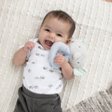 Ingenuity Premium Soft Plush Ring Rattle, Van the Elephant