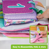 Bright Starts Treetop Bloom Baby Activity Gym & Tummy Time Mat with Toy Bar and 4 Toys