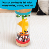 Baby Einstein Rolling Rainmaker Rain Stick Shaker Toy Rattle, Ages 3+ Months