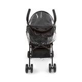 Ingenuity 3D Mini Baby Stroller Rain Cover, Weather Shield for Rain, Wind & Snow, Vented, Easy Install & Storage - Clear
