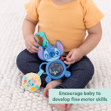 Disney Baby Stitch Tummy Tumble Activity Toy, On The Go Toy, For Newborns & Up