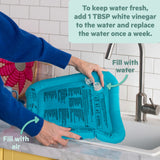 Bright Starts Disney Baby Stitch Water Mat Making Waves Baby Play Mat