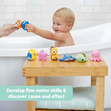 Disney Finding Nemo Just Keep Splashing 8 Piece Bath Set by Bright Starts, Unisex, 9 Months+