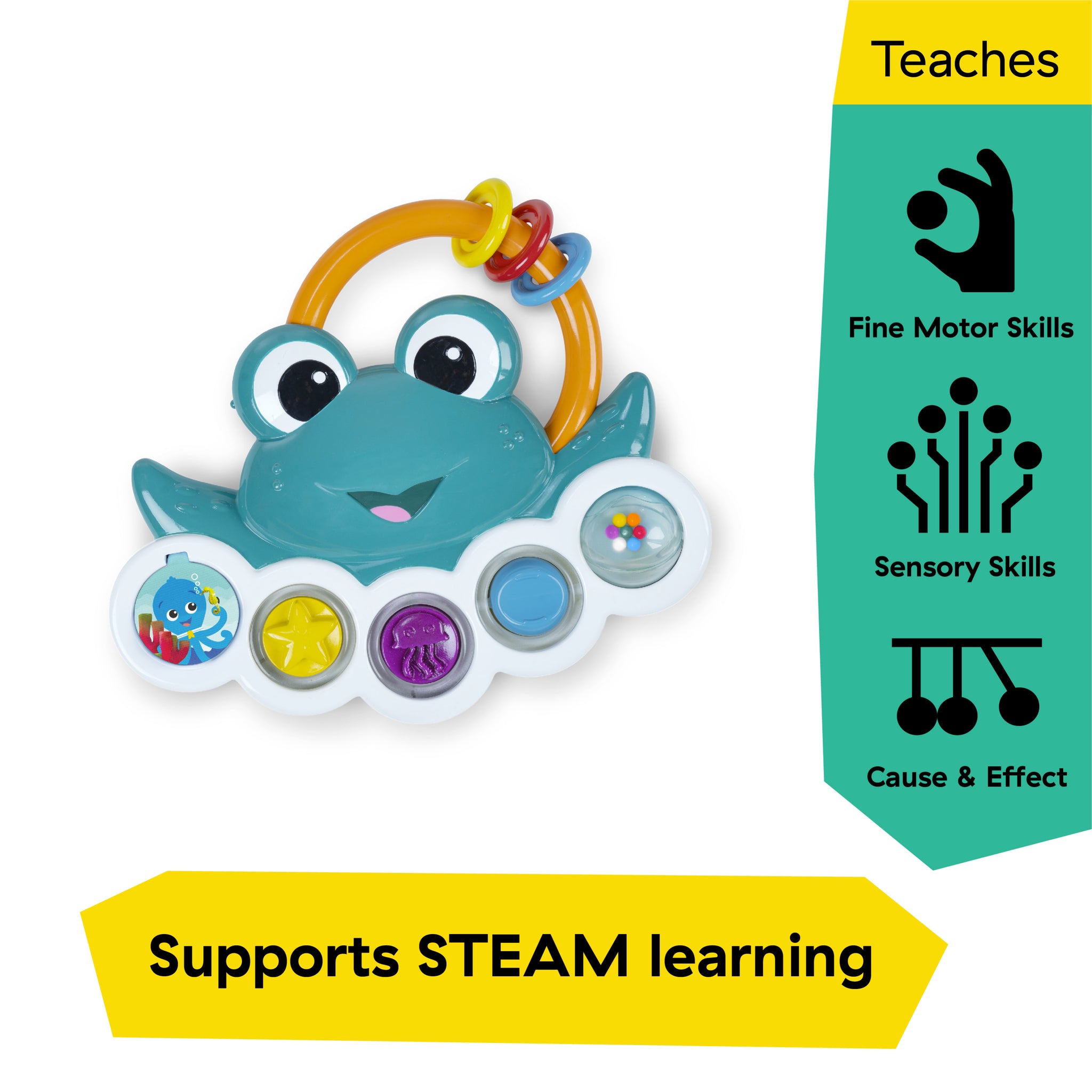 Neptune's Busy Bubbles Sensory Activity Toy – Kids2, LLC