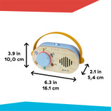 Baby Einstein Discovery Radio Toy Radio, Musical, Ages 6 Months+