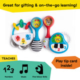 Baby Einstein Cal's First Music Class, 4 Piece Baby Toy Gift Set, Ages 3+ Months