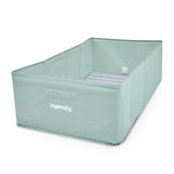 Ingenuity Tuckaway Toddler Tub, Converts Shower to Tub, Folds to Store, 12M-5Y - Sage