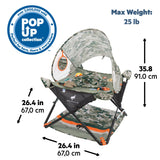 Bright Starts Ford Bronco Pop 'N Jump Portable Activity Jumper, Unisex, 6M+