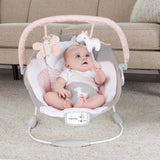 Ingenuity Soothing Baby Bouncer with Vibrating Infant Seat, Flora the Unicorn