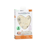SwaddleMe by Ingenuity Baby Night Sack Sleeper, Size 7-14 Pounds, 100% Cotton - Celestial Dance