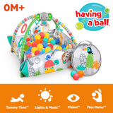 Bright Starts 5-in-1 Your Way Ball Play Baby Activity Gym & Ball Pit, Totally Tropical