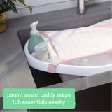 Summer by Ingenuity Comfy Clean Deluxe Newborn to Toddler Tub