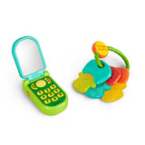 Bright Starts Morning Routine 2-Piece Gift Set with Teether Toy, Unisex, 3 Months+
