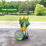 Bright Starts John Deere Pop 'N Jump Portable Activity Jumper, Unisex, 6M+
