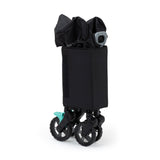 Summer by Ingenuity Pop 'N Ride Stroller Wagon - Black & Teal