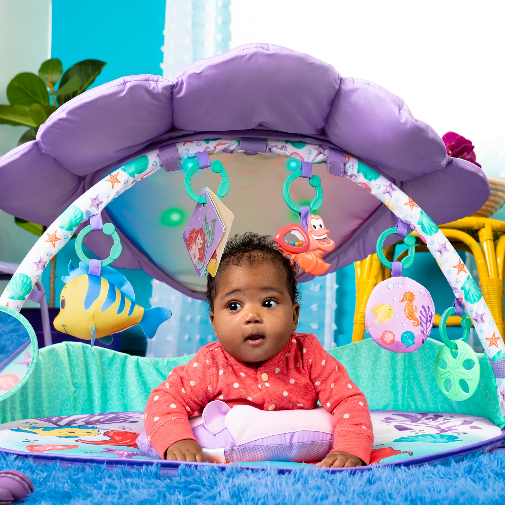 THE LITTLE MERMAID Twinkle Trove Lights & Music Activity Gym THE LITTLE MERMAID Twinkle Trove Lights & Music Activity Gym