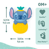 Disney Baby Stitch Tropical Teethe Rattle & Teether, For Newborns and Up