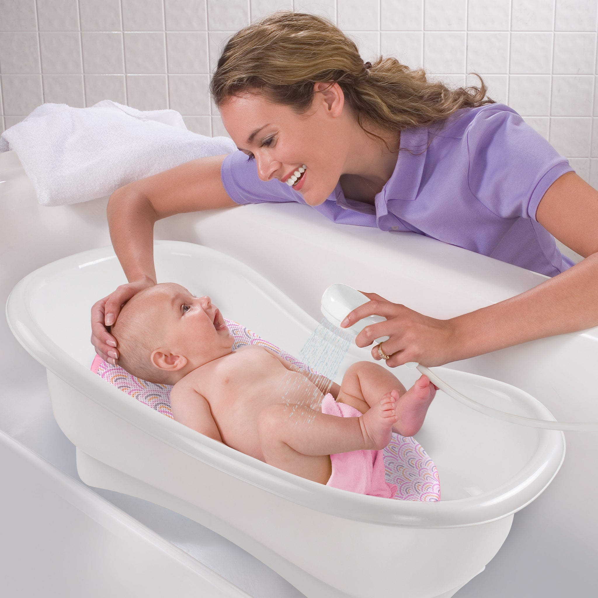 summer infant soothing spa Lil Luxuries Whirlpool Bubbling and Shower, Pink Trek 3900 Series-3 Mens' Yo-Zuri Color:M718X91