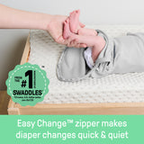 Easy Change Swaddle, Size SM, 0-3 months, 3pk (Shooting Stars)
