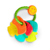 Bright Starts Morning Routine 4 Piece Gift Set, Mini-Me Baby Toys with Teether, Unisex, 3M+