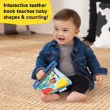 Baby Einstein Farm Explorers Shapes at the Farm Teether Book, Ages 0+ Months