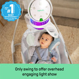 Ingenuity InLighten Soothing Swing - Van the Elephant