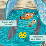 Bright Starts Disney Baby Finding Nemo Pop 'N Chill Travel Seat -Blue