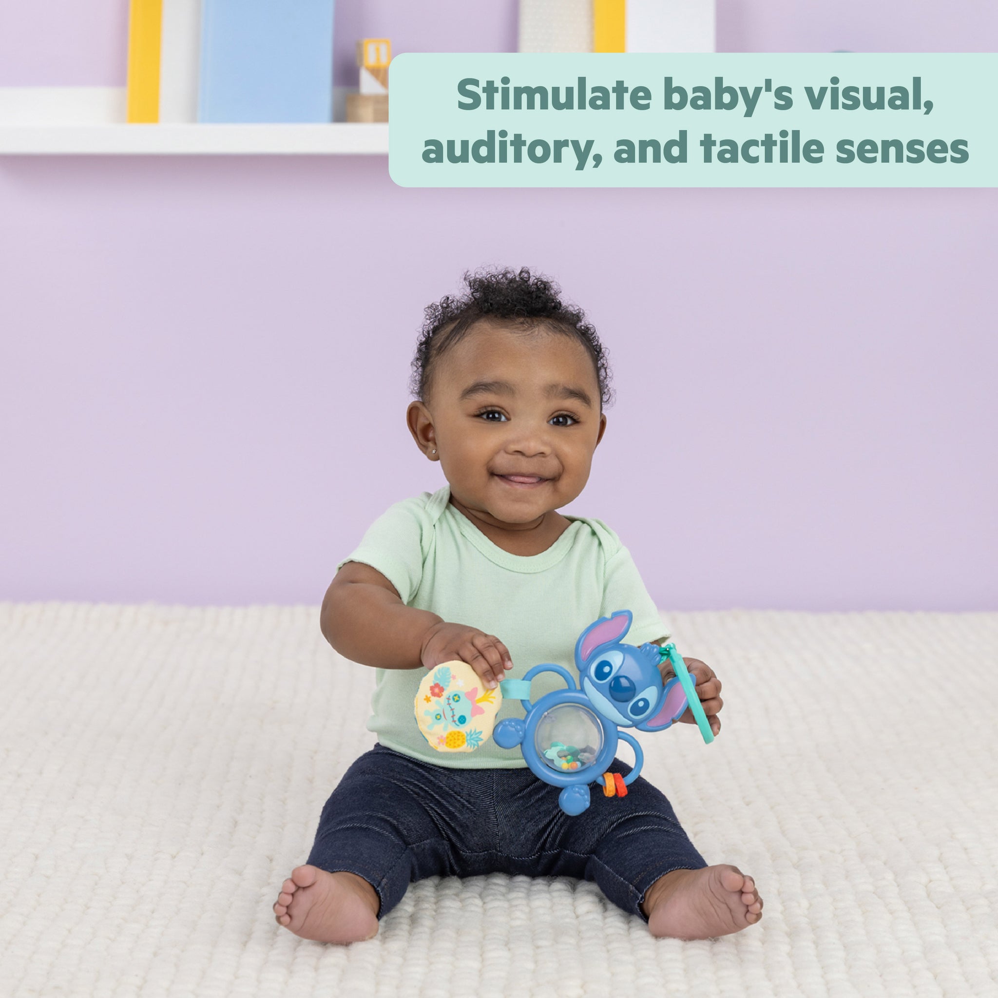 Disney Baby Stitch Tropical Treasures Gift Set, For Newborns
