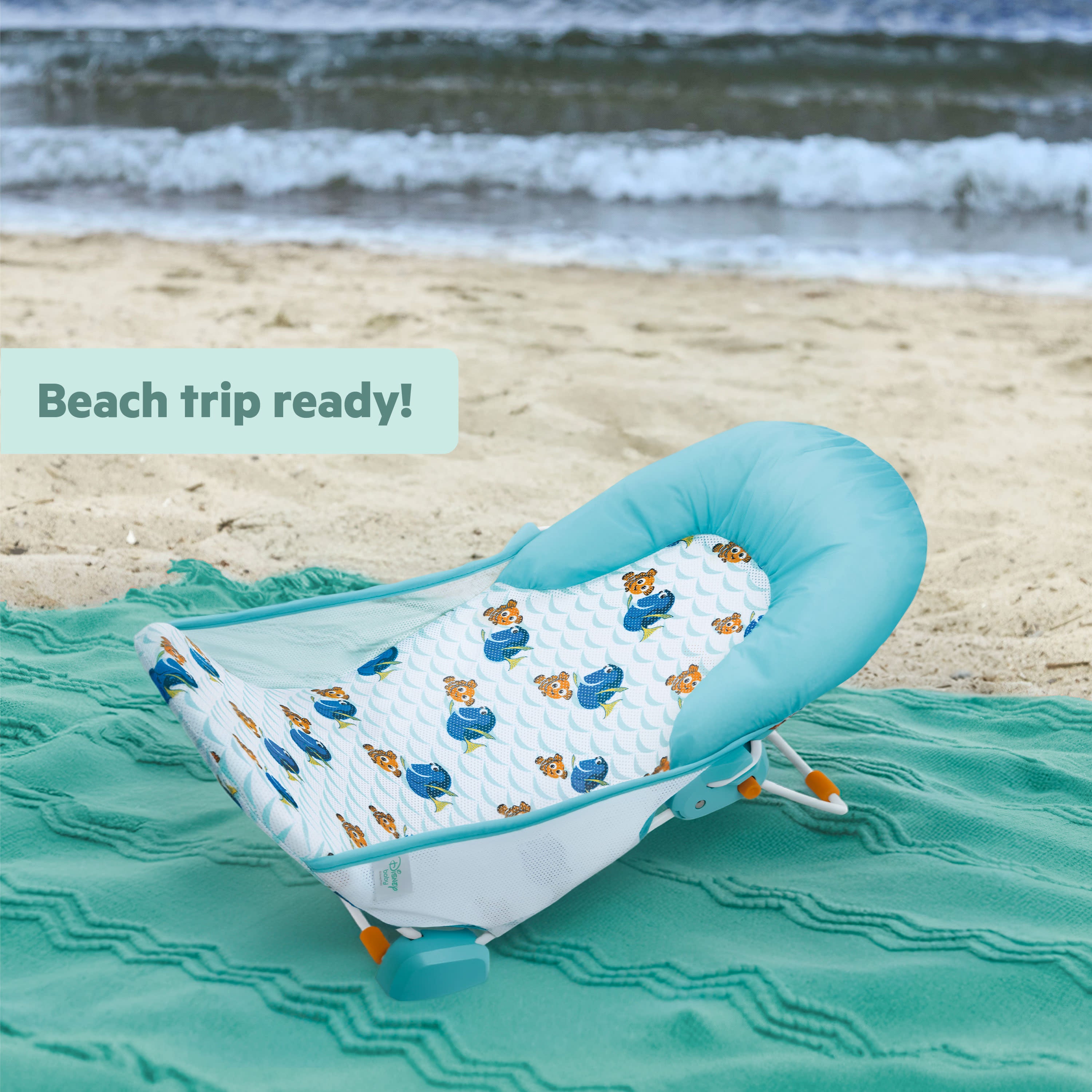 summer infant shower Bright Starts Disney Baby Finding Nemo Foldaway 2-Position Baby Bath Seat – Kids2, LLC