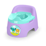 Bright Starts Full Comfort Baby Potty with Easy Clean Bowl & Splash Guard - Purple