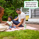 Doorway 42W Series Baby and Dog Gate 2-PK, Openings 23-42" Wide, 24 tall - Galvanized Steel