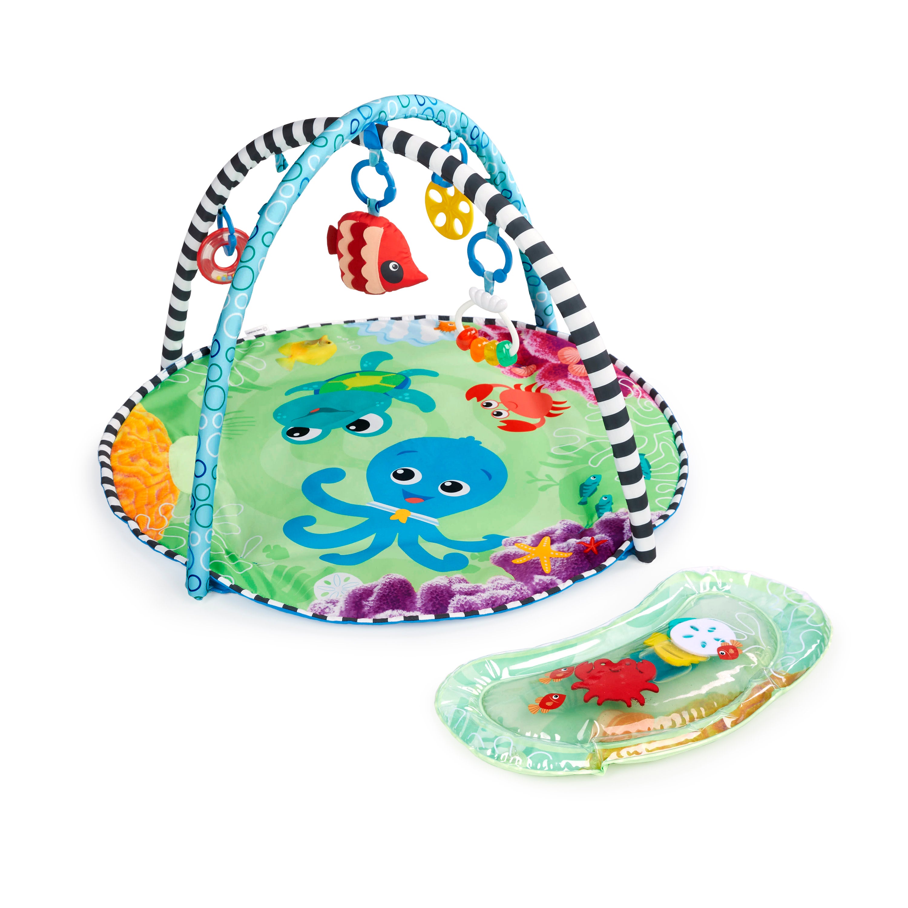 Baby Einstein Sea Floor Explorers 2-in-1 Water Mat Play Gym