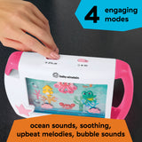 Baby Einstein On-the-Go Sea Dreams Soother Pink, Portable Sound Machine with Music, Ages 0+ Months