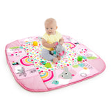Bright Starts 5-in-1 Your Way Ball Play Baby Activity Play Gym & Ball Pit, Rainbow Tropics