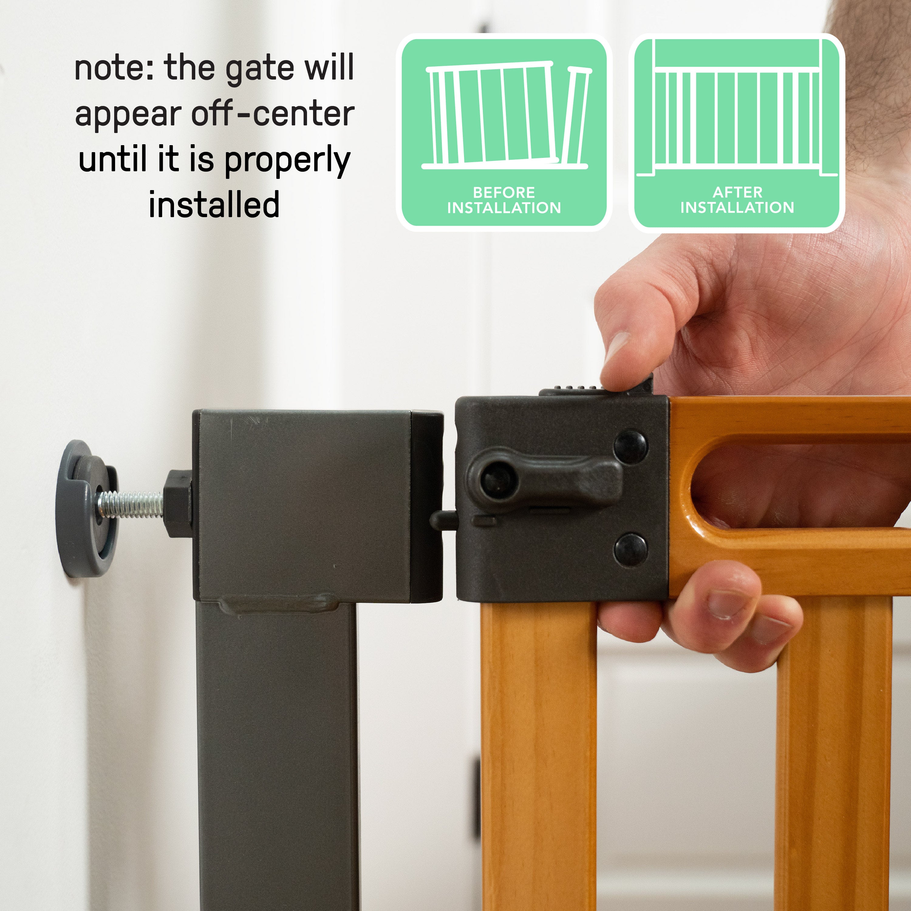 barrière summer infant The Thruway 60XW Series Extra Wide Safety Pet and Baby Gate, 36"-60" Wide
