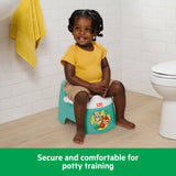 Bright Starts Full Comfort Baby Potty with Easy Clean Bowl & Splash Guard - Blue