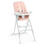 Sun Valley Compact Folding High Chair - Pink