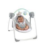 Ingenuity Comfort 2 Go Compact Portable Baby Swing, Fanciful Forest