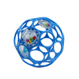 Oball Easy Grasp Baby Rattle in Blue, 4"