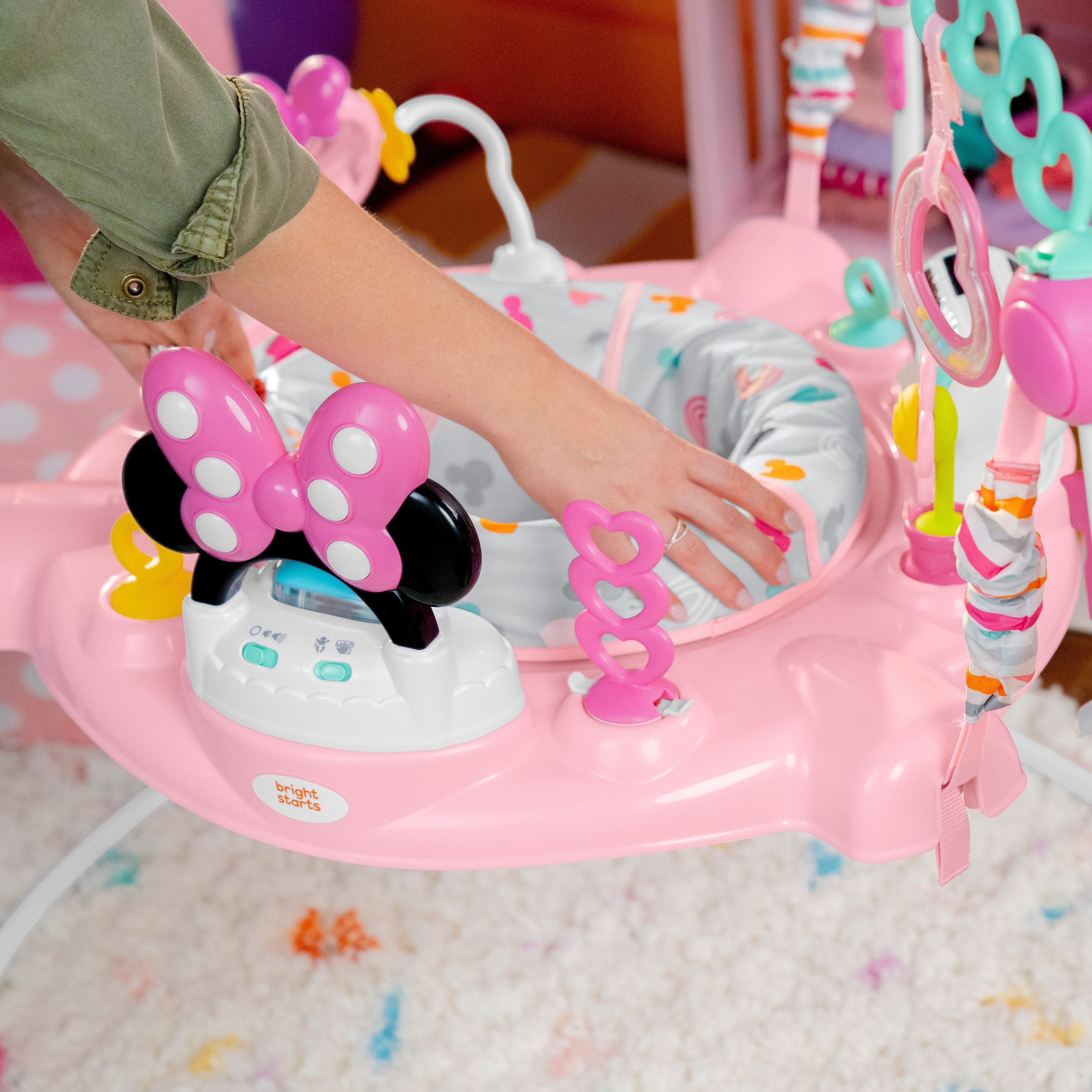 Silla mecedora para bebé Bright Starts Minnie Mouse Forever