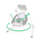 Ingenuity InLighten Baby Swing, Easy-Fold Frame & Light Up Mobile, Twinkle Tails