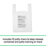 Ingenuity My Travel Potty, 2-in-1 Portable Baby & Toddler Potty Seat