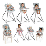 Ingenuity Beanstalk Baby to Big Kid 6-in-1 High Chair, Newborn to 5 Years, Ray