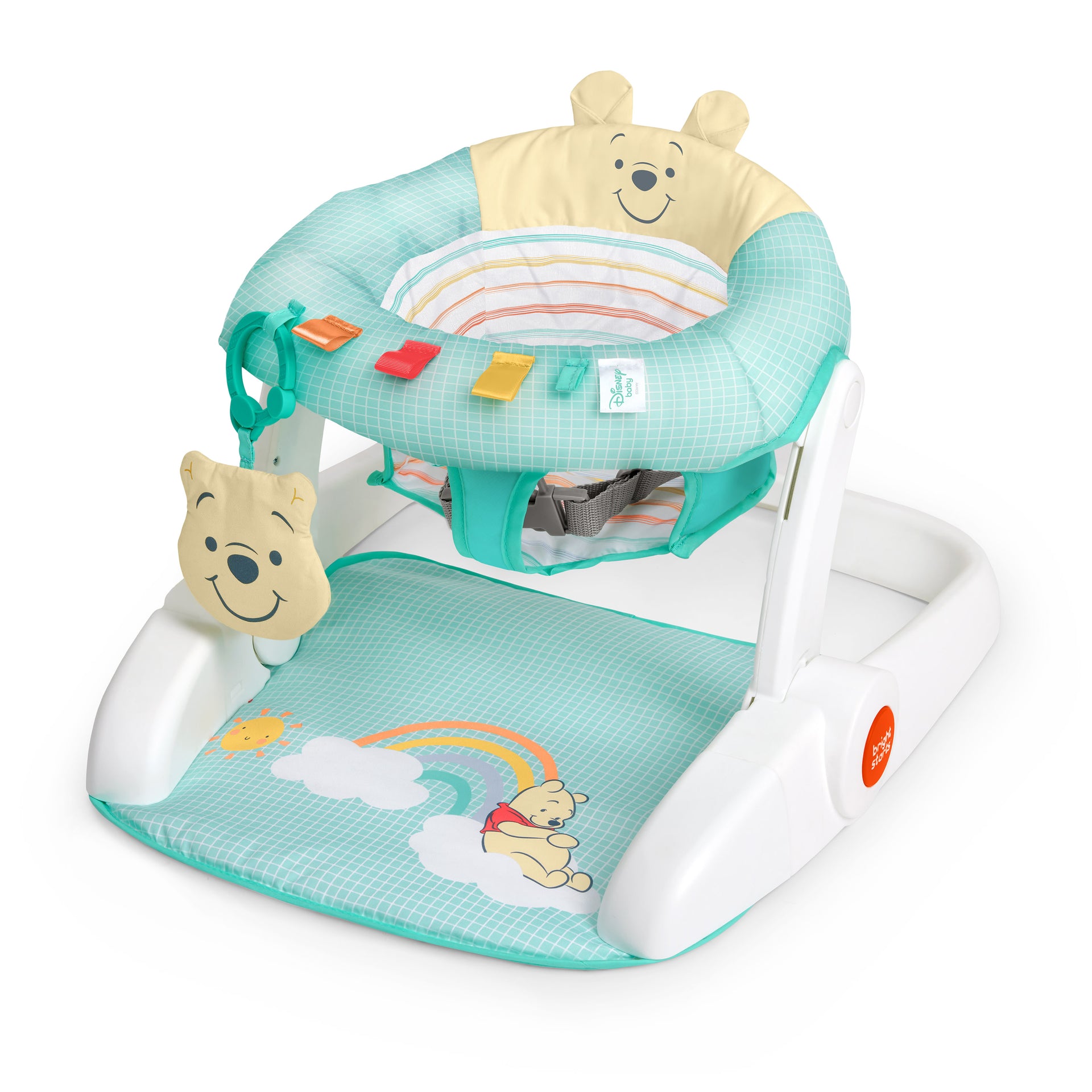 Disney Winnie the Pooh Learn-to-Sit 2-Position Floor Seat by Bright Starts