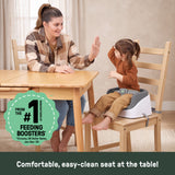 Ingenuity SmartClean Toddler Booster Seat, Slate