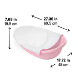 Ingenuity Room to Soak 4-in-1 Baby Tub, 4 Stages of Use, OM+ - Pink