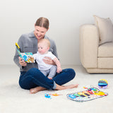 Baby Einstein Reach & Discover Milestone Kit, with Music & Rattles, Ages 3+ months, 5 Pc