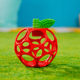 Bright Starts Hold My Own Teether Toy - Apple, Easy Grasp Oball