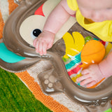 Bright Starts Hungry Monkey Tummy Time Water Mat, Newborn+