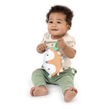 ity by Ingenuity Crinklet, Crinkle Toy for Newborn and Up, Ribbon Tags, C-link - Kitt
